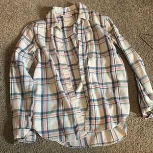 Boyfriend fit American eagle flannel!